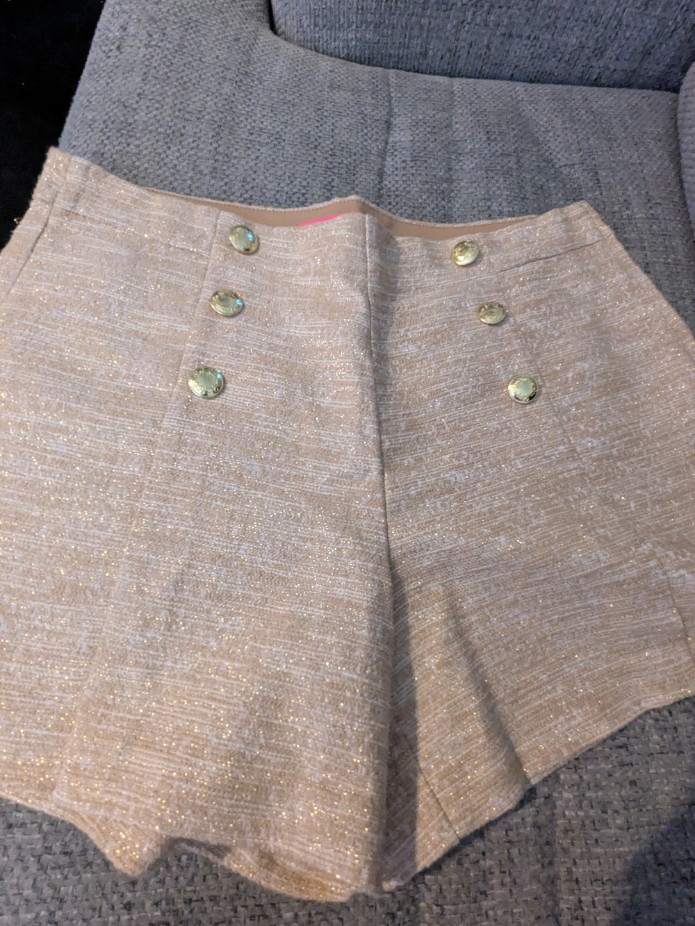2 Lilly Pulitzer   Women’s Shorts - Cream And Pink And Blue